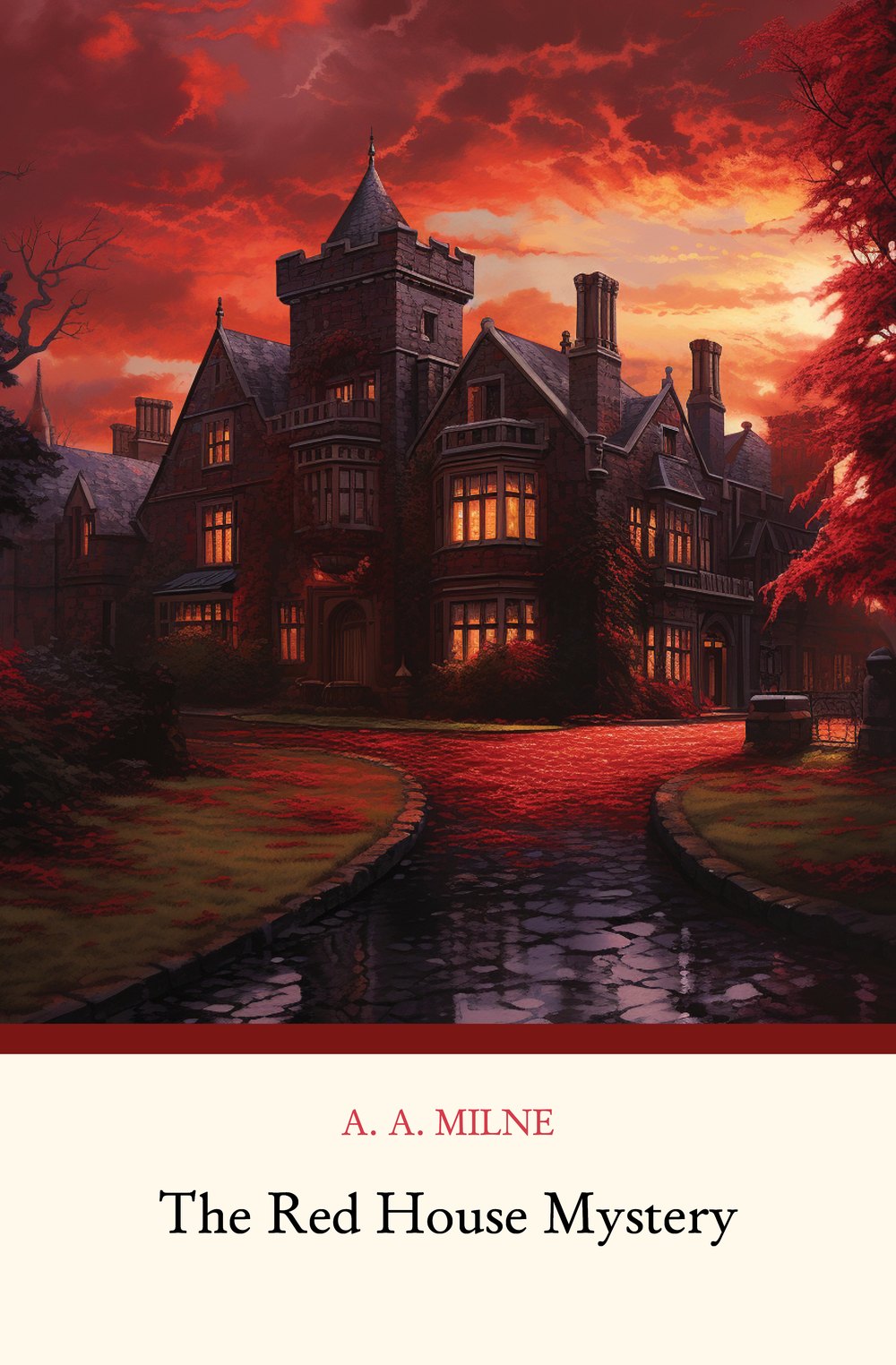 Front cover of The Red House Mystery by A. A. Milne
