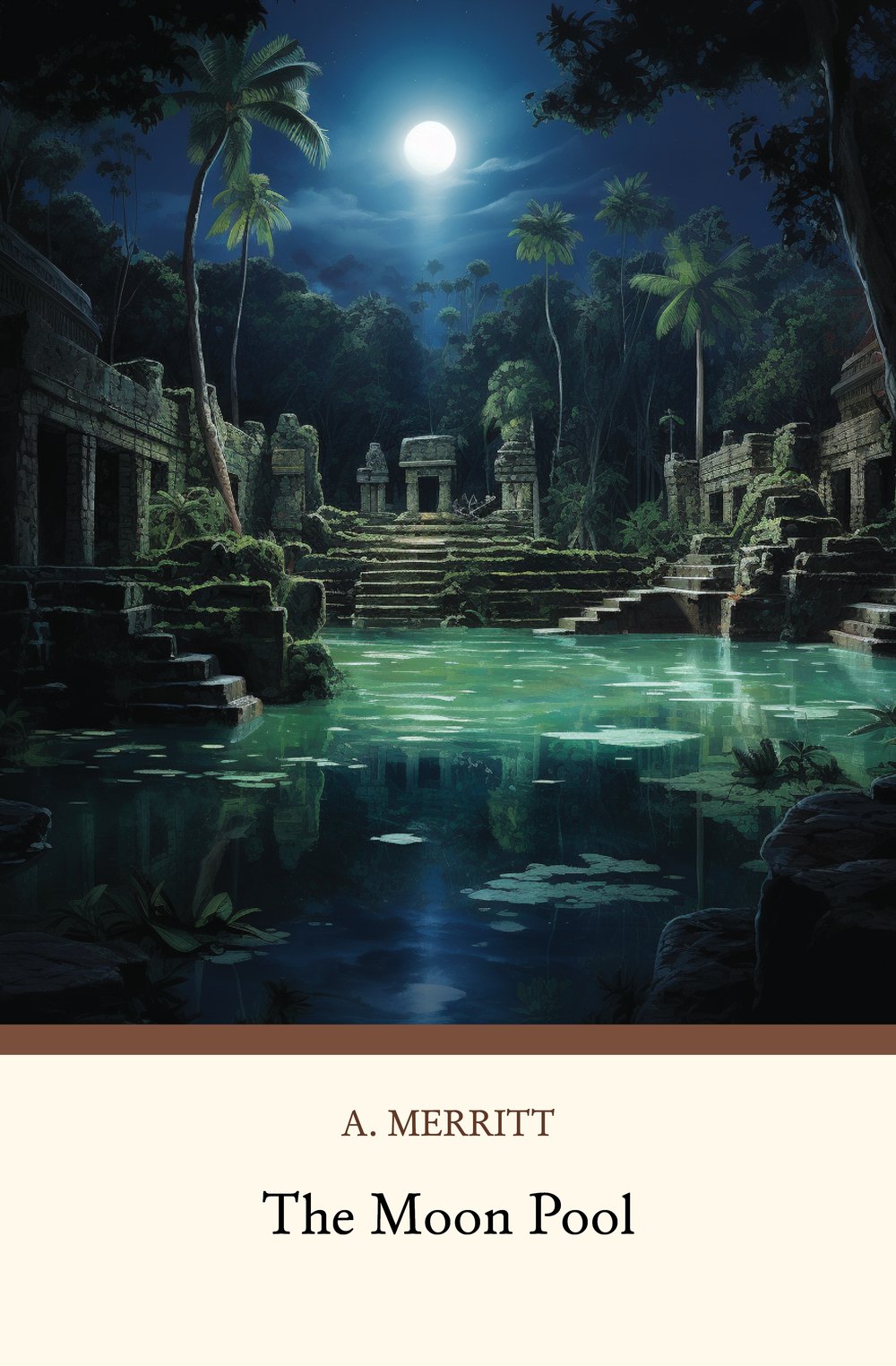 Front cover of The Moon Pool by A. Merritt