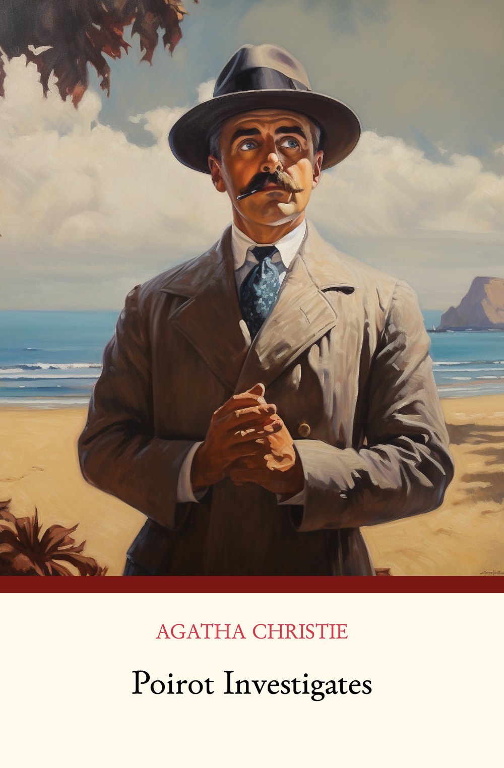 Front cover of Poirot Investigates by Agatha Christie
