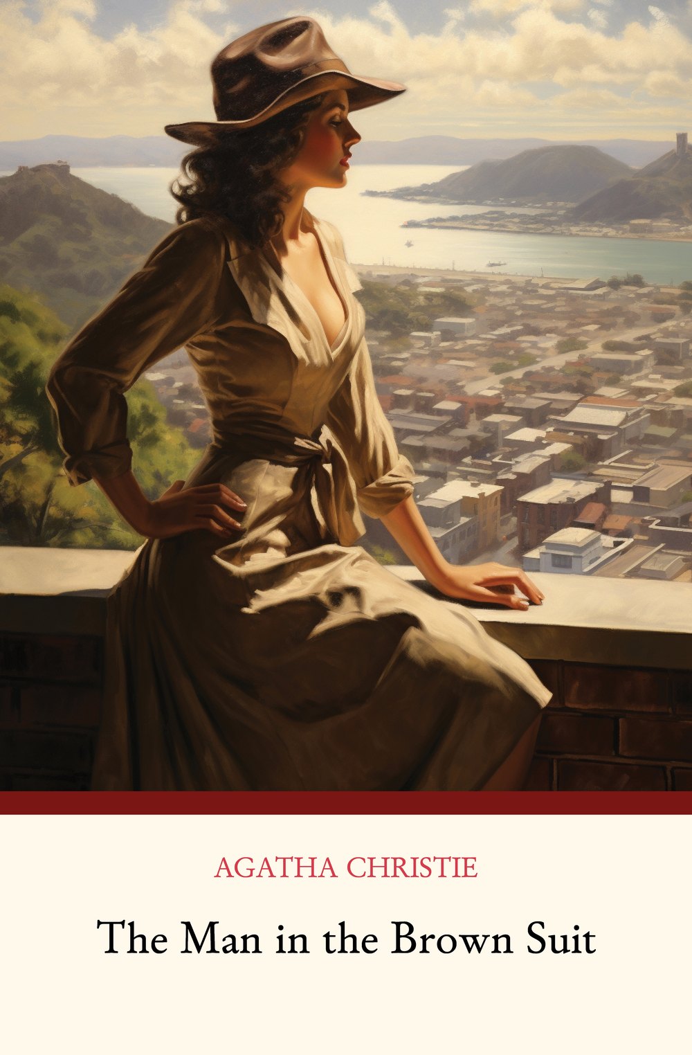 Front cover of The Man in the Brown Suit by Agatha Christie