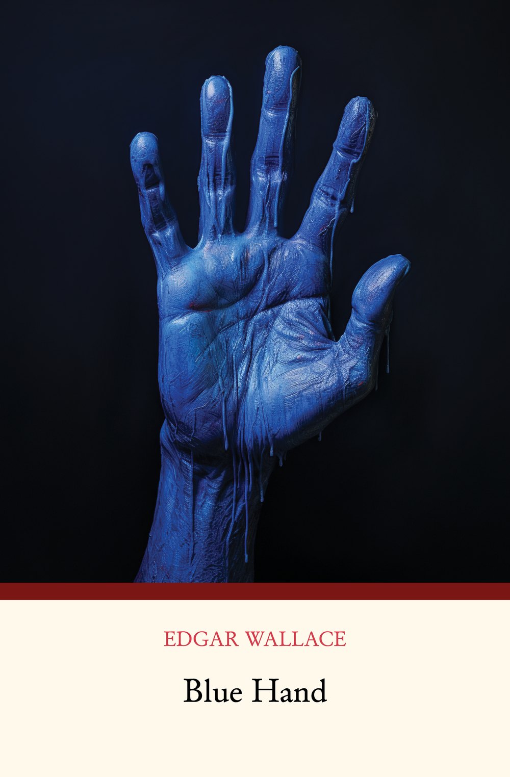 Front cover of Blue Hand by Edgar Wallace