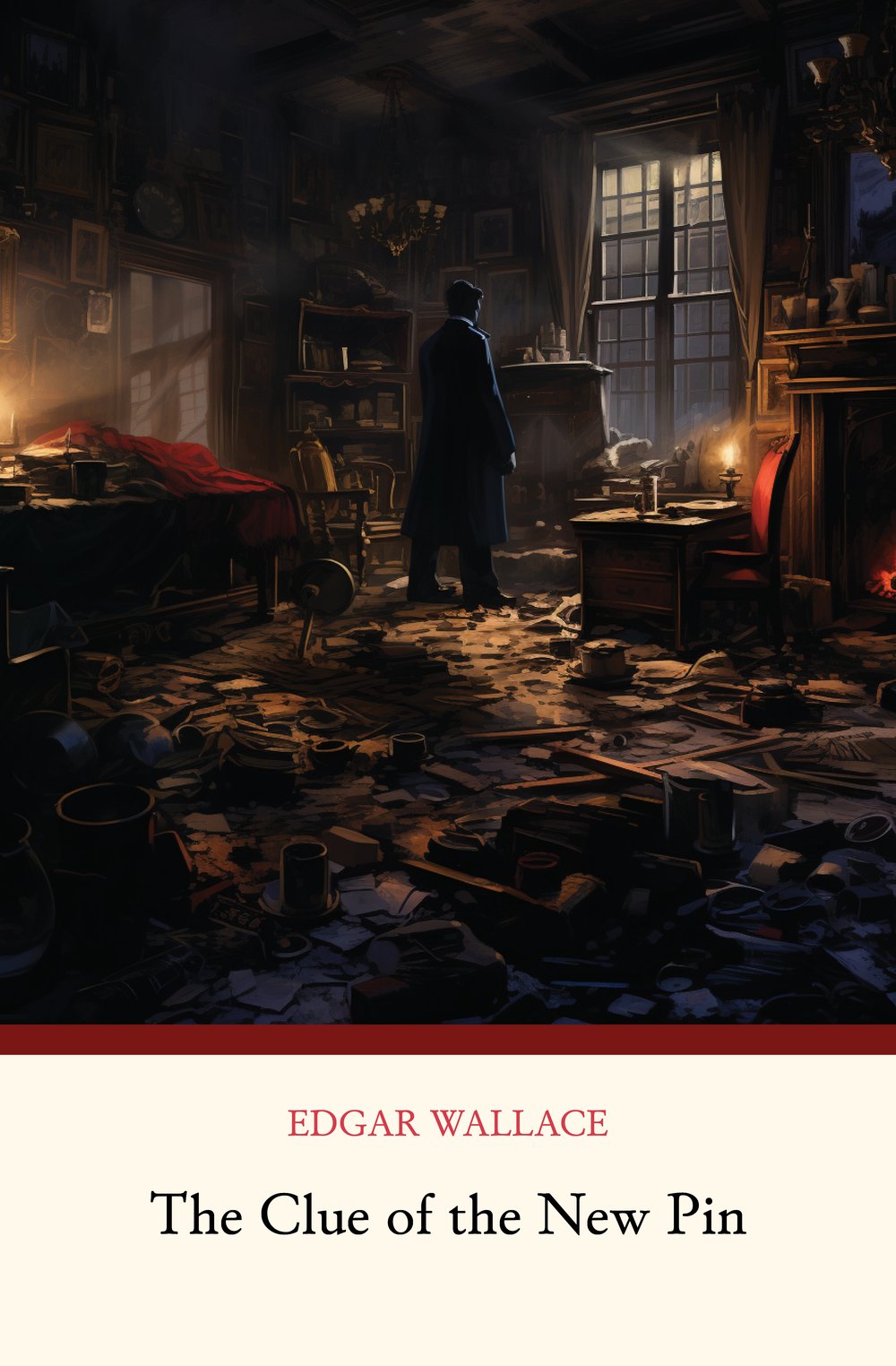 Front cover of The Clue of the New Pin by Edgar Wallace