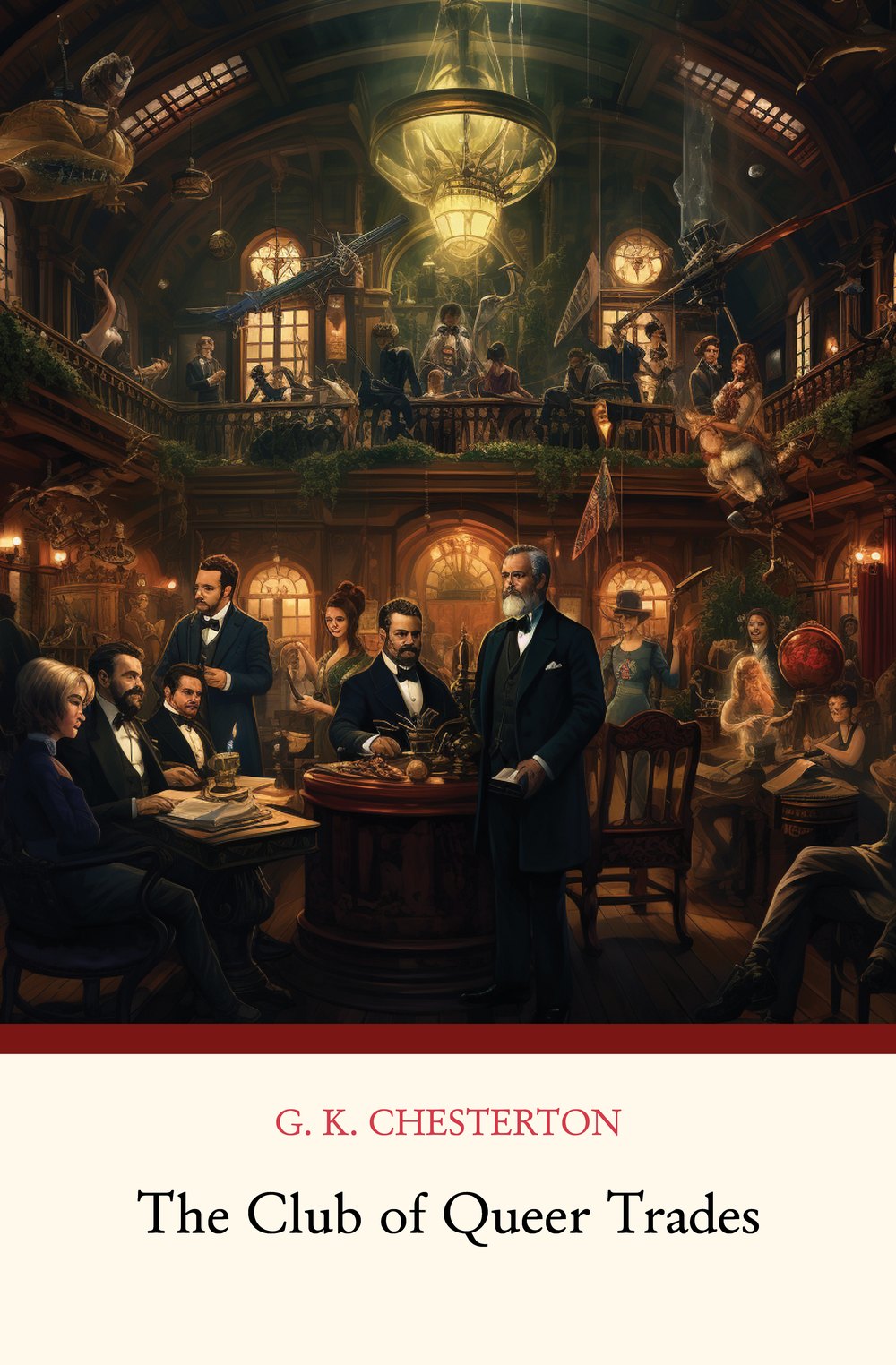 Front cover of The Club of Queer Trades by G. K. Chesterton
