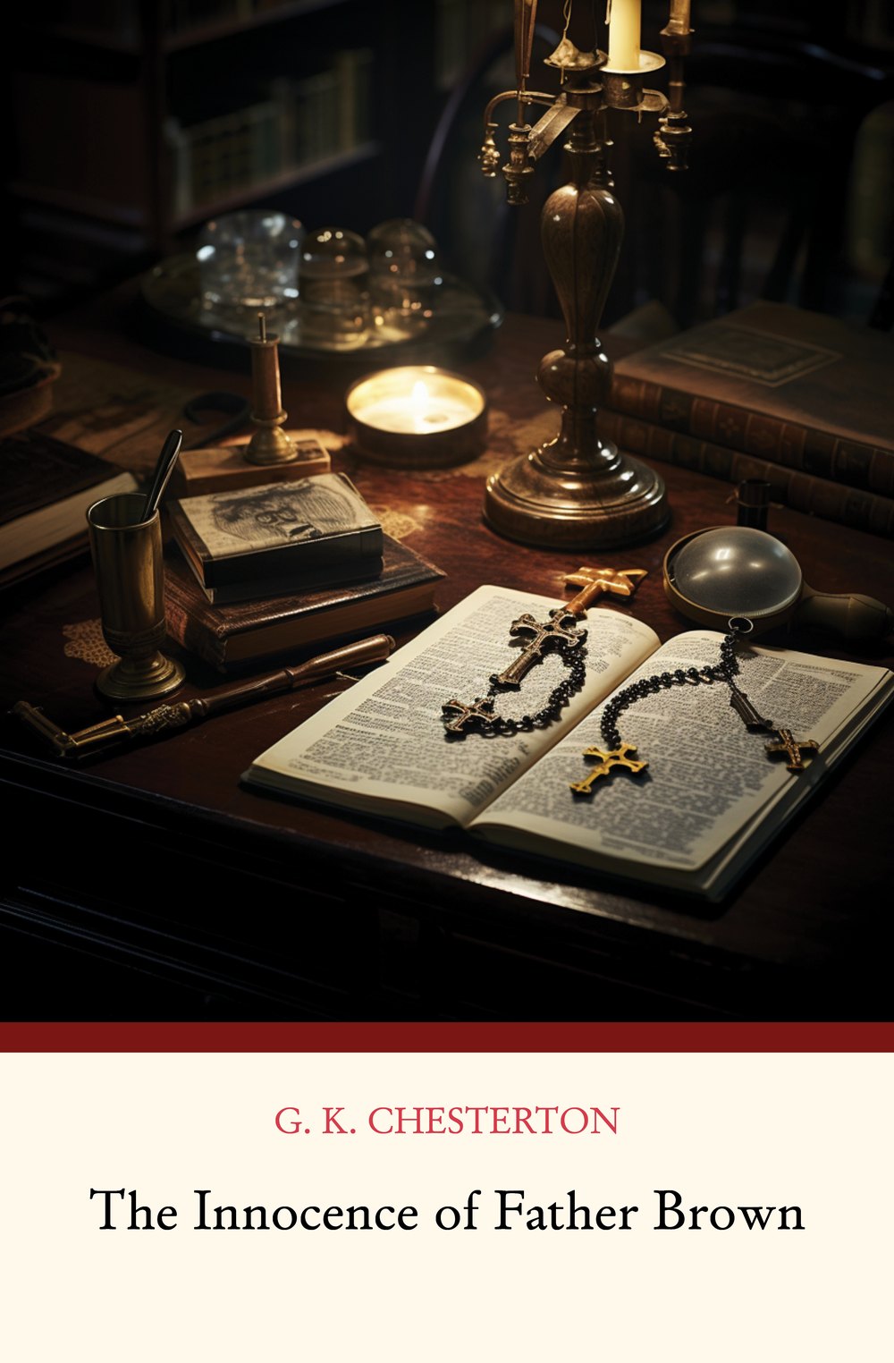 Front cover of The Innocence of Father Brown by G. K. Chesterton