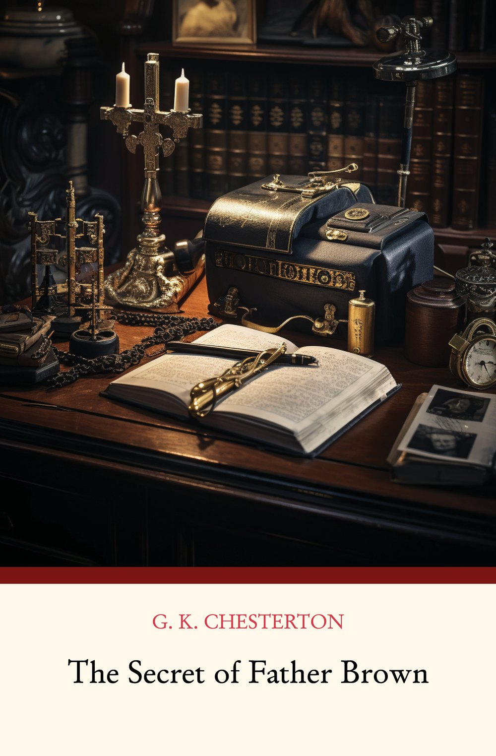 Front cover of The Secret of Father Brown by G. K. Chesterton